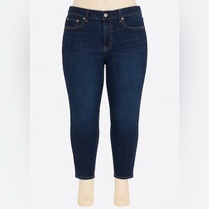 GAP Women's Deep Indigo Ankle Jeans